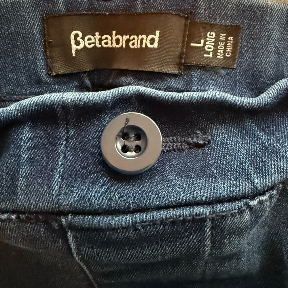 Betabrand yoga jeans skinny leg